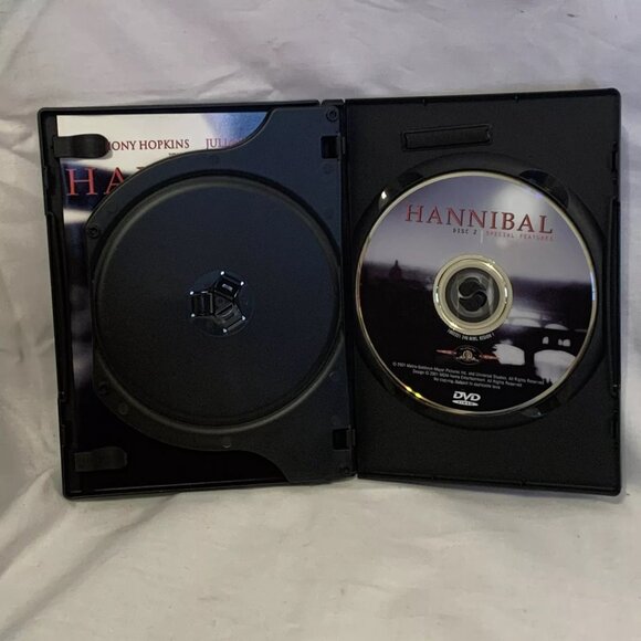 Hannibal (DVD, 2001, 2-Disc Set, Special Edition) Widescreen Anthony Hopkins - Picture 4 of 4